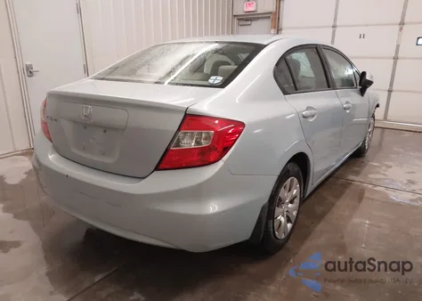 2012 Honda Civic Lx from USA, damaged, VIN 19XFB2F50CE060519